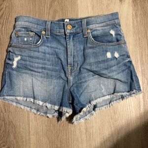 7 for All Mankind size 26 Jean shorts